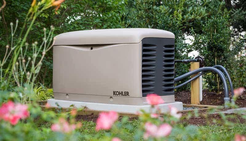 Standby power generators